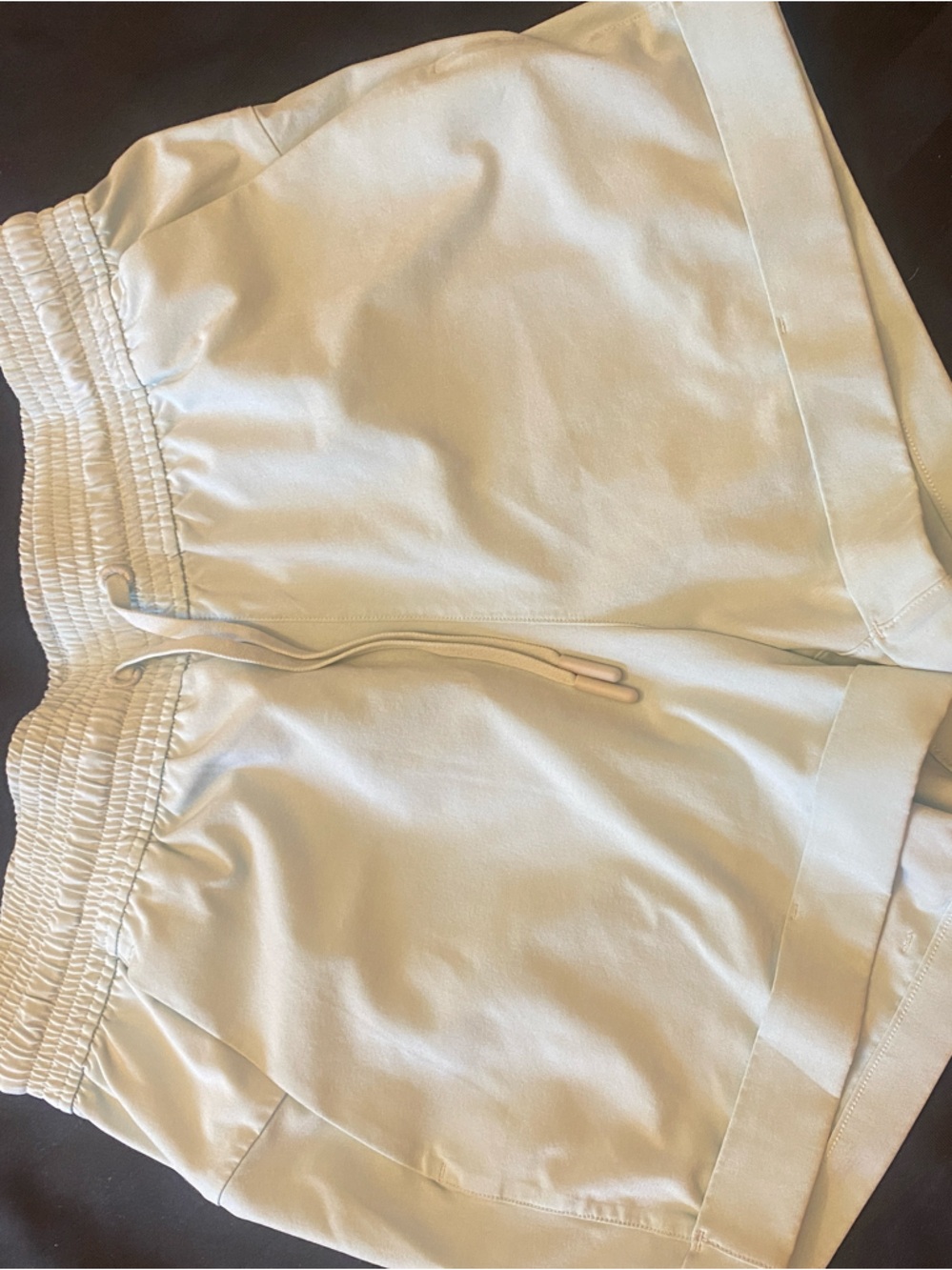 lululemon athletica Light Mint Athletic Drawstring Shorts